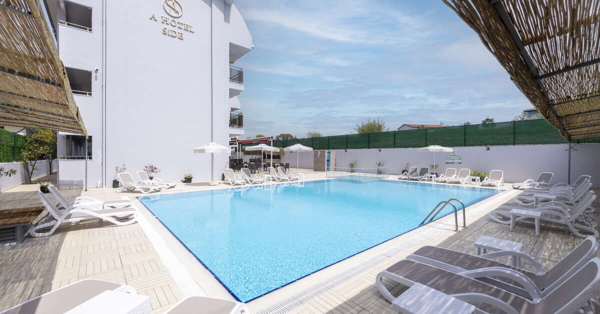 Ein Foto vom Pool im A Hotel Side
