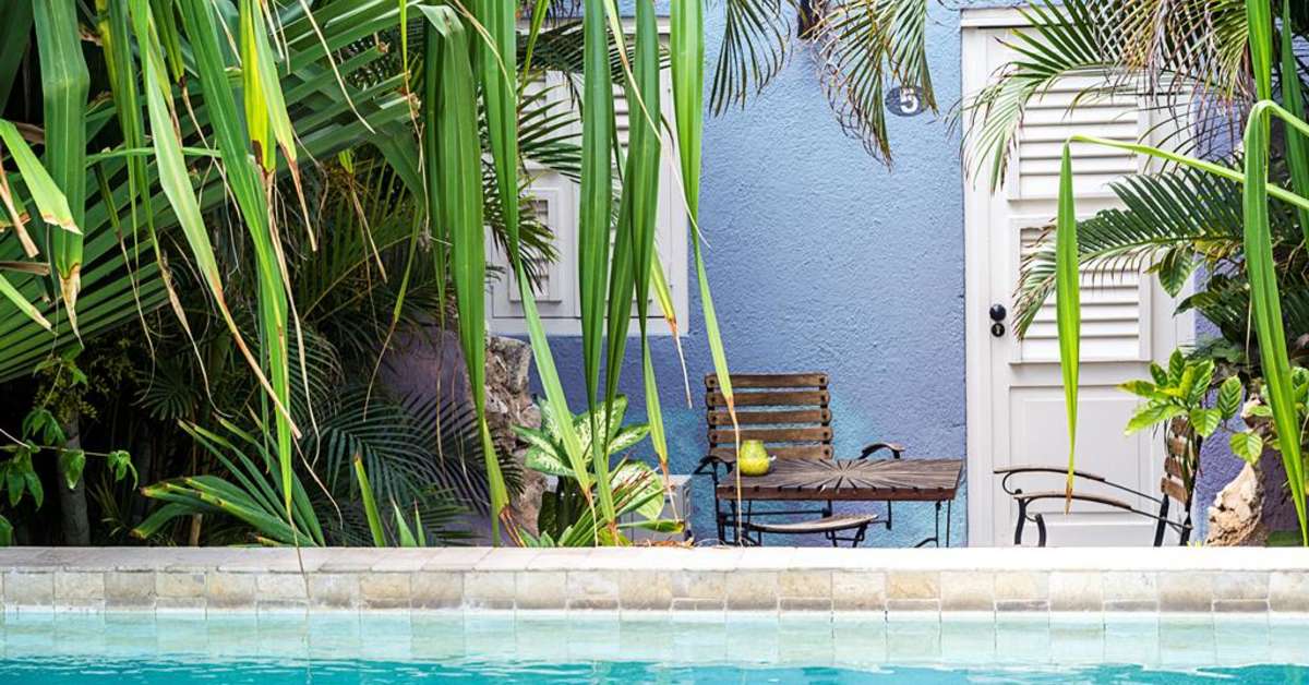 Een foto van het zwembad bij Pietermaai Boutique Hotel