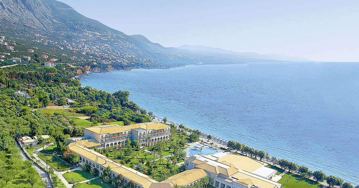 Een foto van een overzicht van Grecotel Filoxenia Hotel