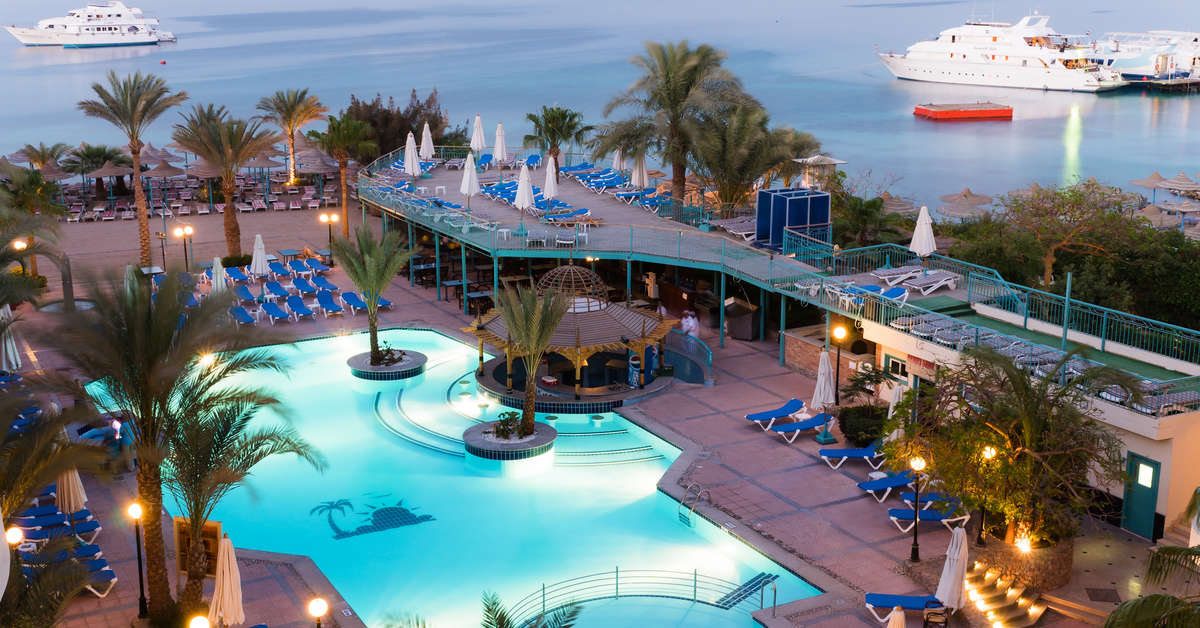 Een foto van het zwembad bij Bella Vista Resort Hurghada