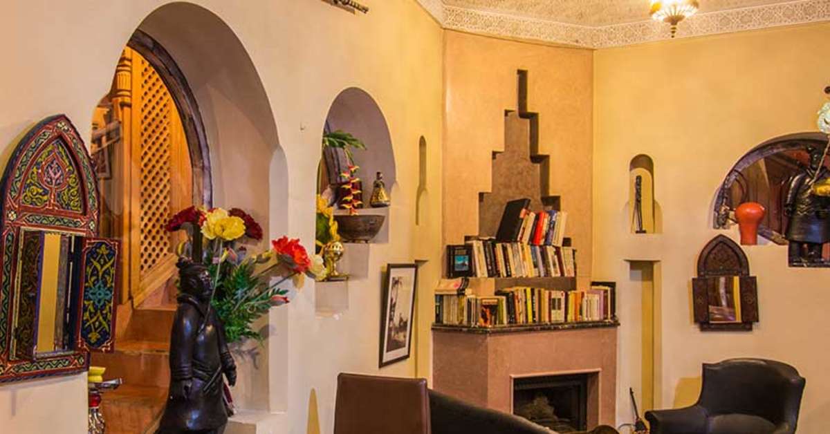 Een foto van het interieur van Riad Xo
