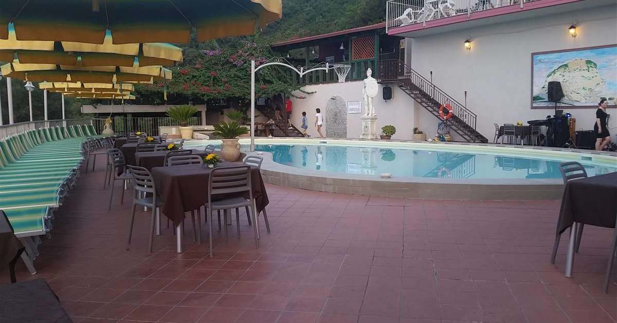 Een foto van het zwembad bij Hotel Orizzonte Blu