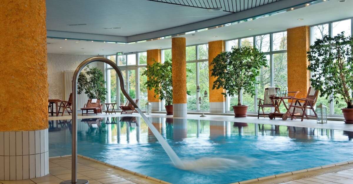 Een foto van het zwembad bij Congress Hotel Weimar by Mercure