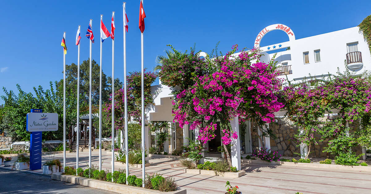 Een foto van de buitenkant van Natur Garden Hotel