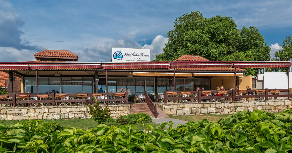 Ein Foto von den Einrichtungen im Ozlem Garden Hotel