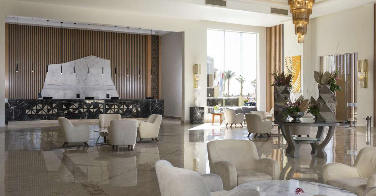 Een foto van het interieur van Beach Albatros Resort