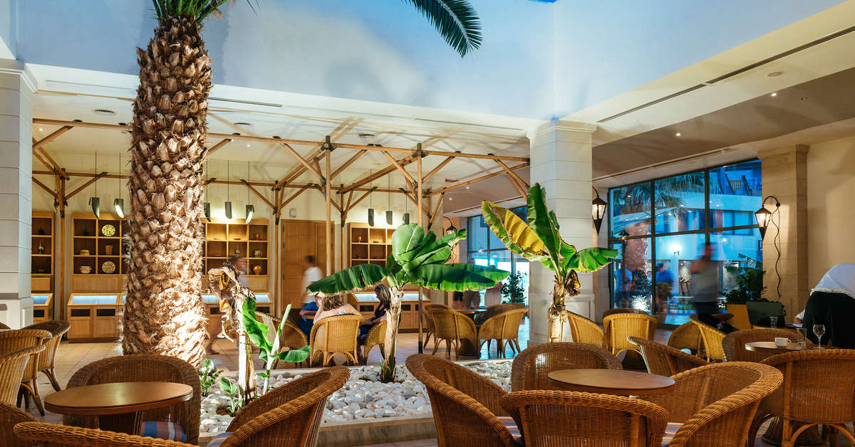 Een foto van het interieur van Arina Beach Resort