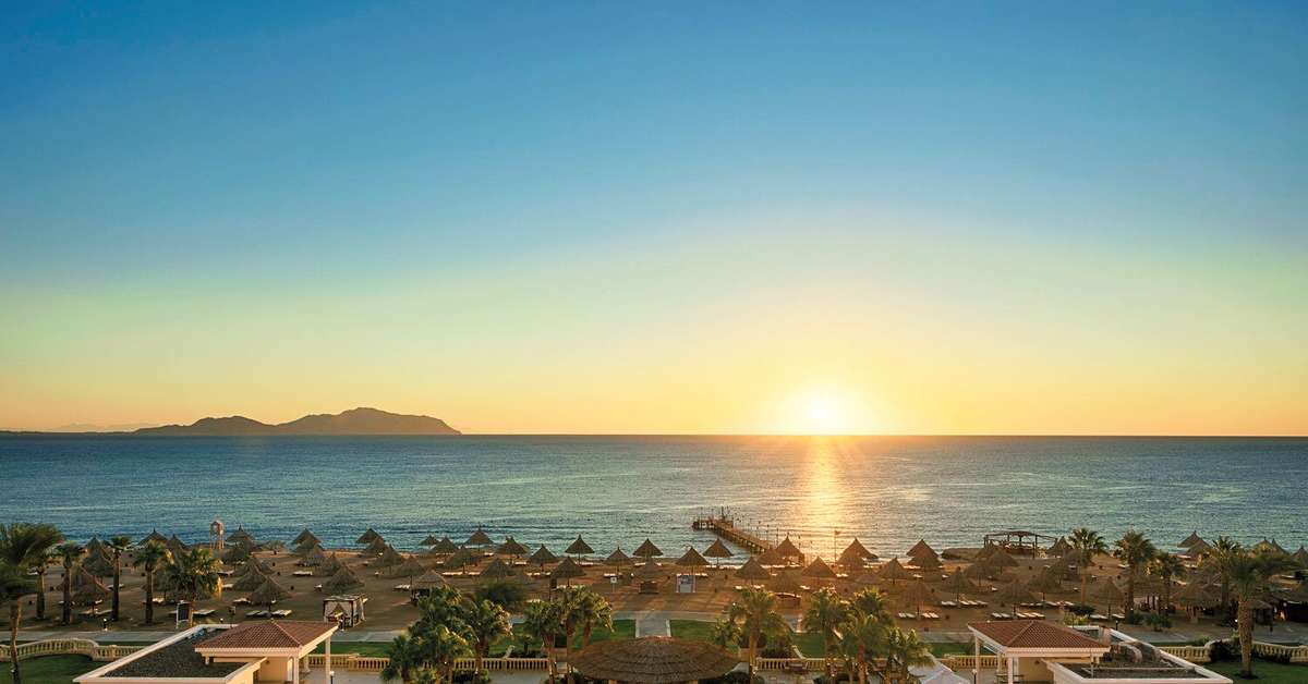 Ein Foto vom Strand beim Sheraton Sharm Resort Villas & Spa