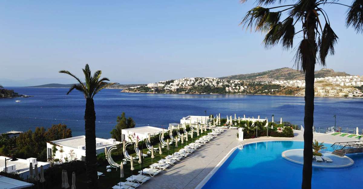 Een foto van het zwembad bij Hotel Baia Bodrum