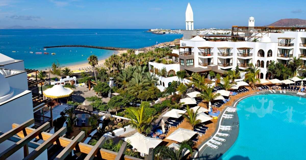 Een foto van het zwembad bij Princesa Yaiza Suite Hotel Resort