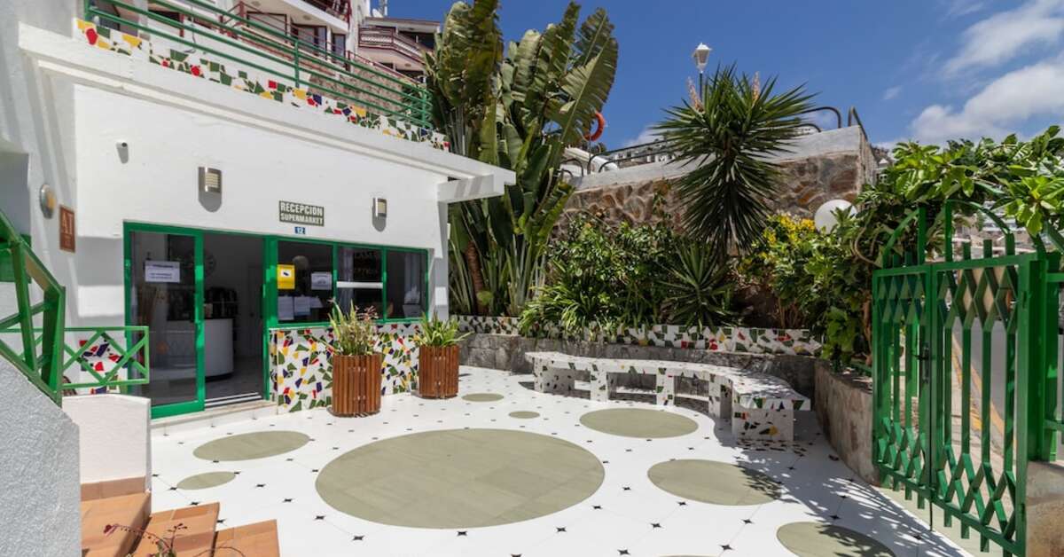 Ein Foto von der Terrasse im Apartments Porlamar