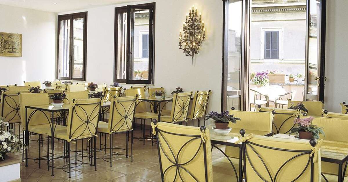 Een foto van de faciliteiten bij Hotel Columbia Rome