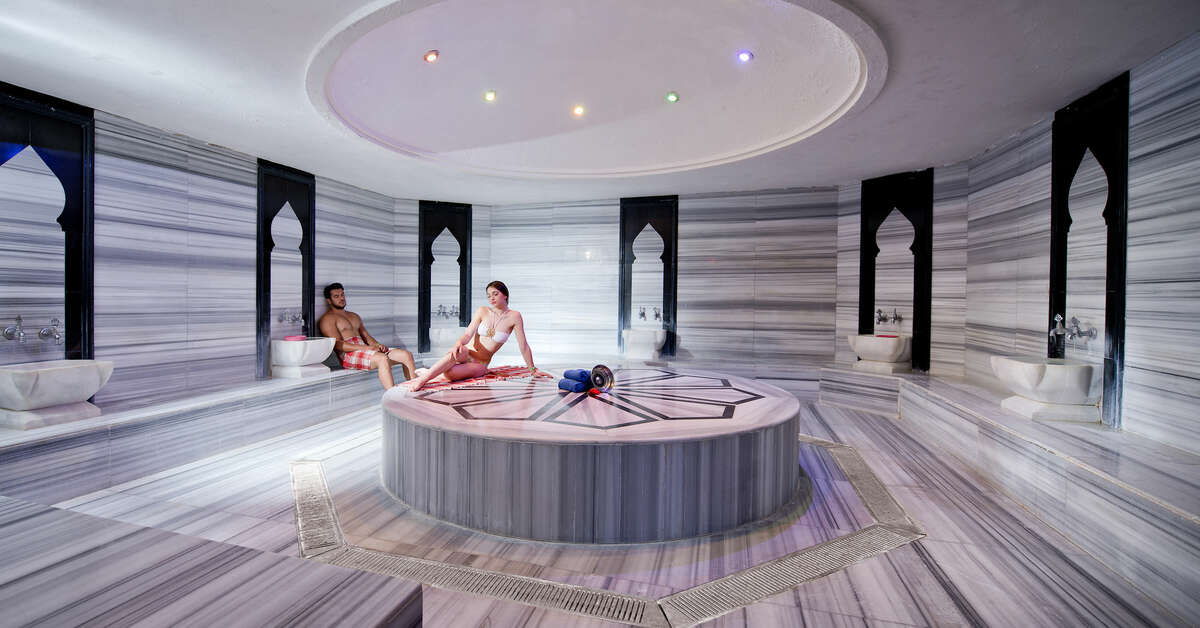 Ein Foto von den Einrichtungen im Sealife Buket Beach Hotel	