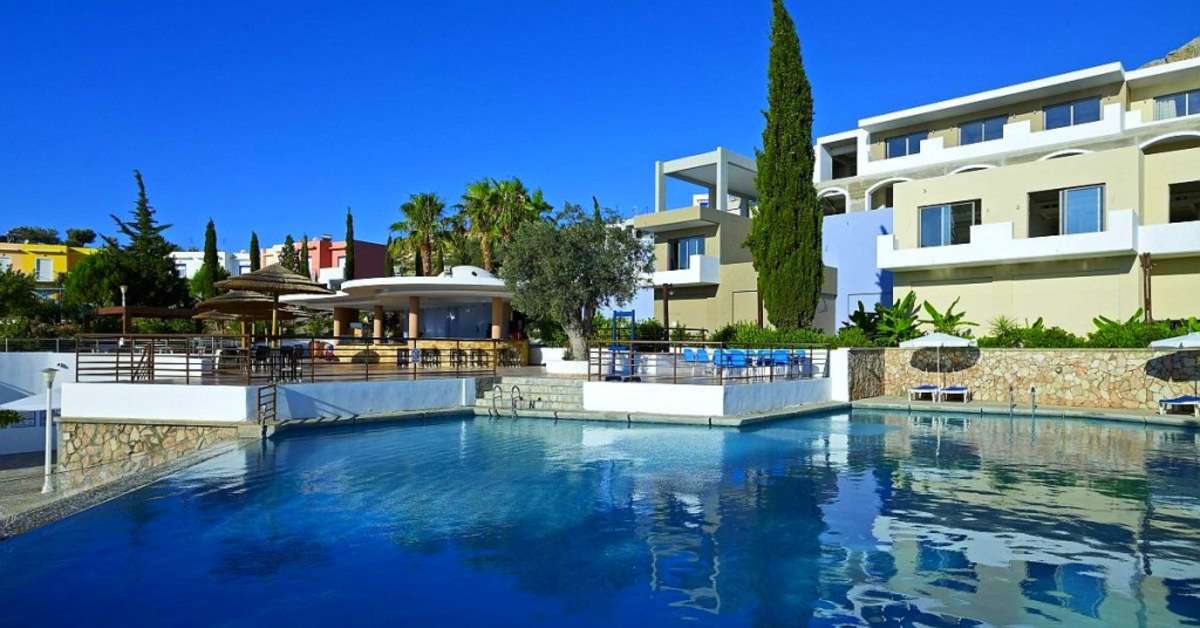 Een foto van een overzicht van Porto Angeli Beach Resort