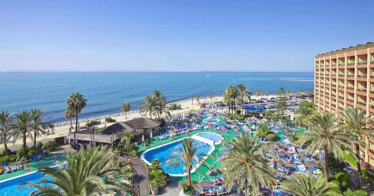 Een foto van een overzicht van Sunset Beach Club