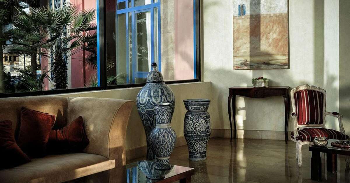 Een foto van de buitenkant van Le Medina Essaouira Thalassa Sea & Spa - MGallery Collection