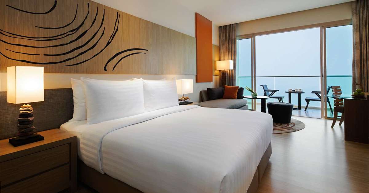 Een foto van een overzicht van Mövenpick Siam Hotel Pattaya