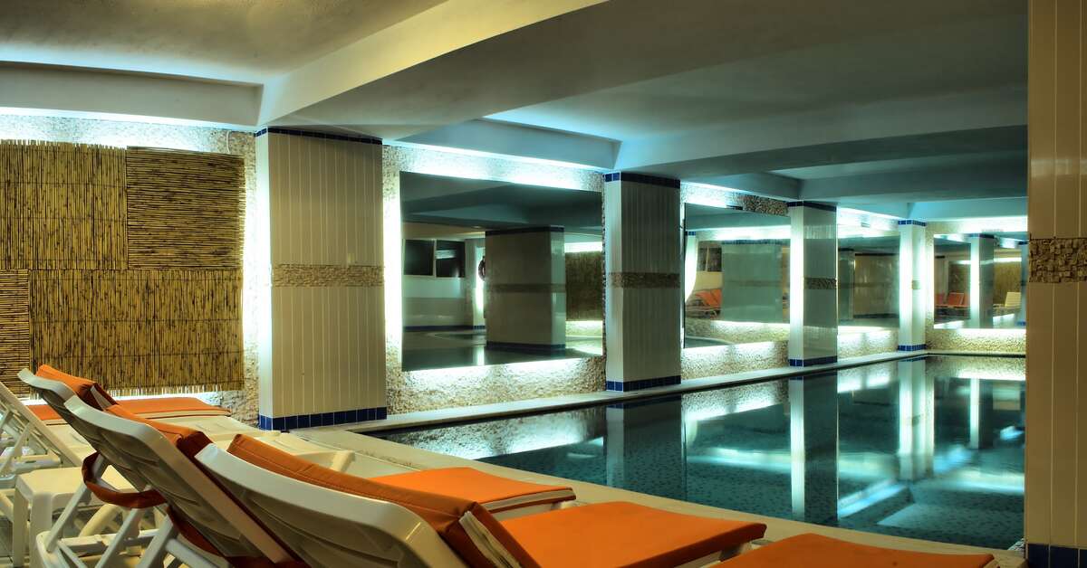 Een foto van het zwembad bij Ephesia Hotel
