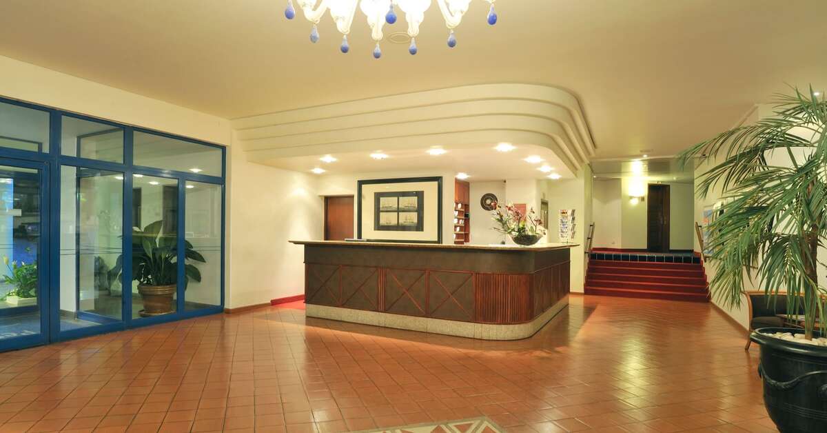 Een foto van het interieur van Pestana Cascais