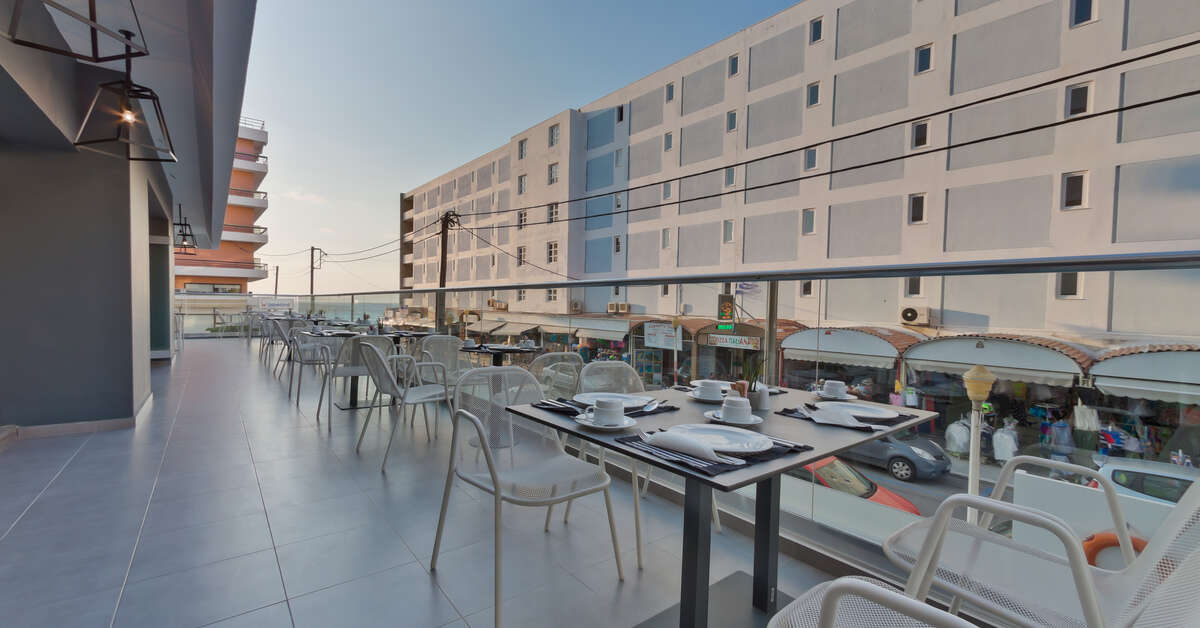 Ein Foto von den Einrichtungen im Mercure Rhodes Alexia Hotel & Spa