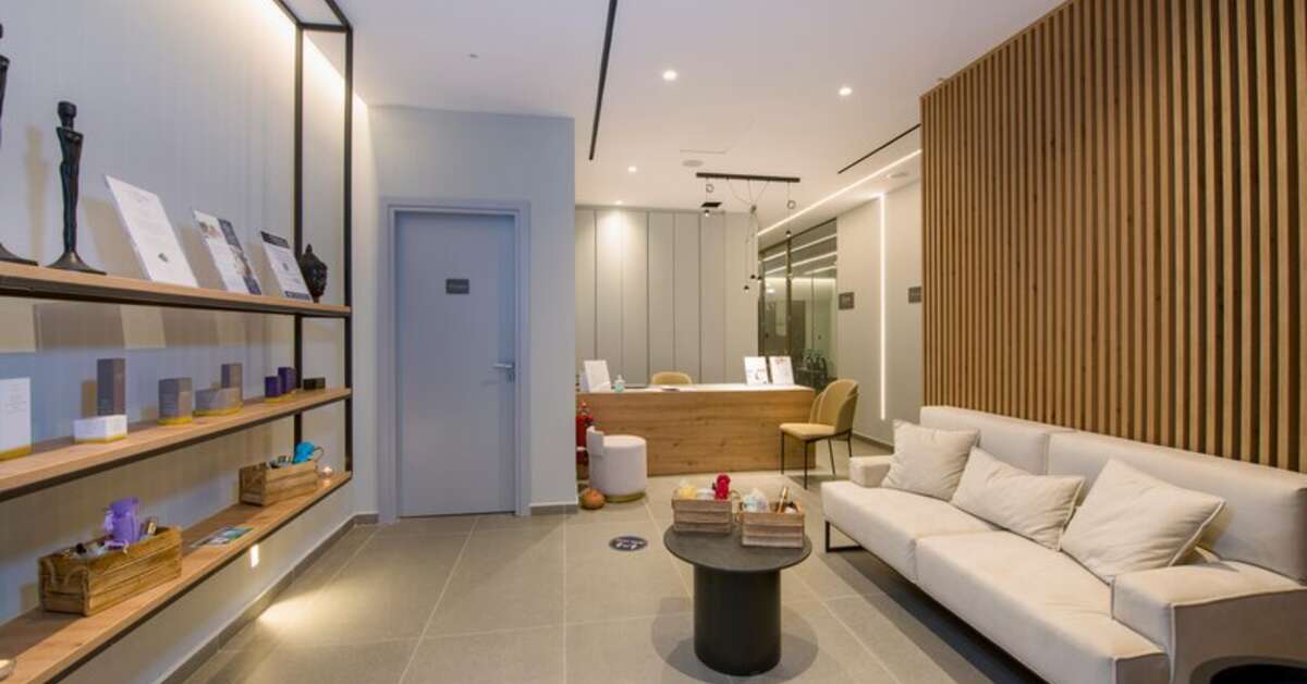 Een foto van het interieur van Myrion Beach Resort & Spa