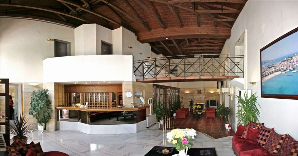 Een foto van het interieur van Hotel Fortezza