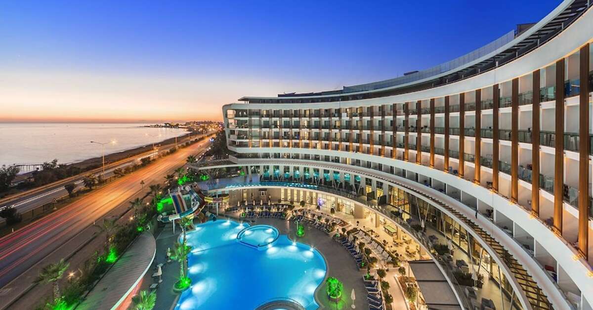 Ein Foto vom Pool im Xoria Deluxe Hotel
