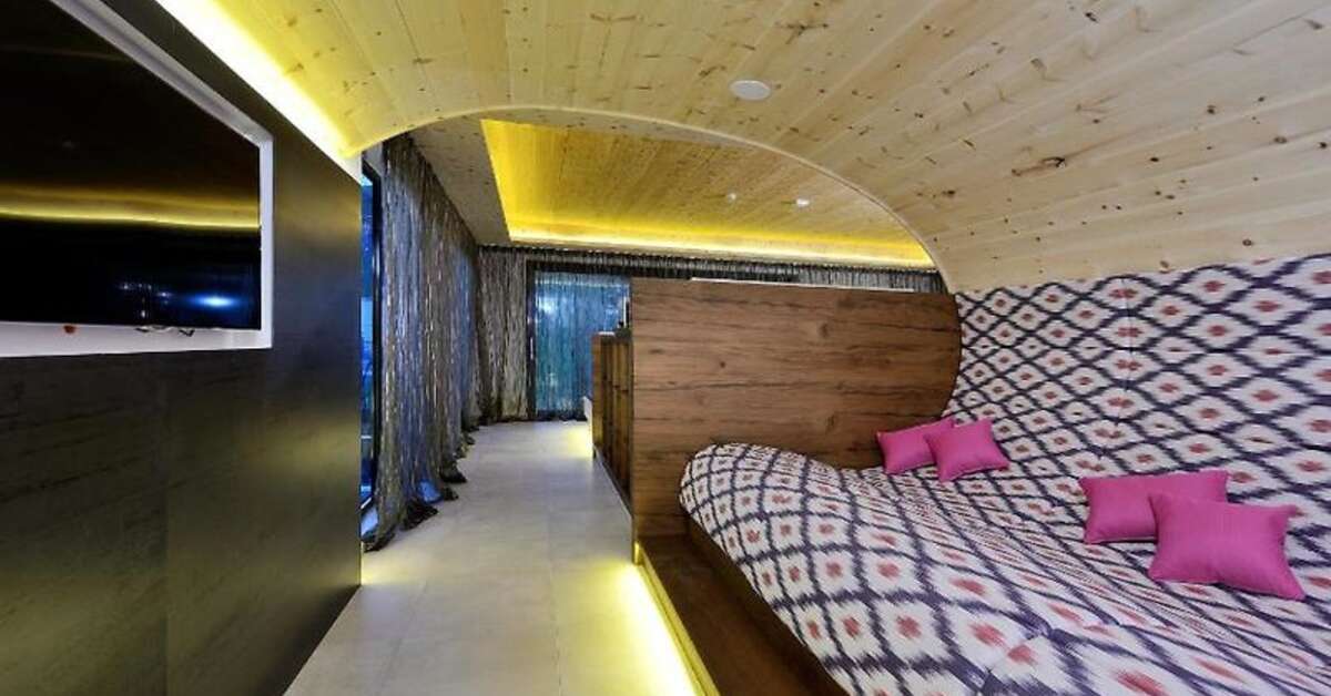Een foto van het interieur van Hotel Kendler
