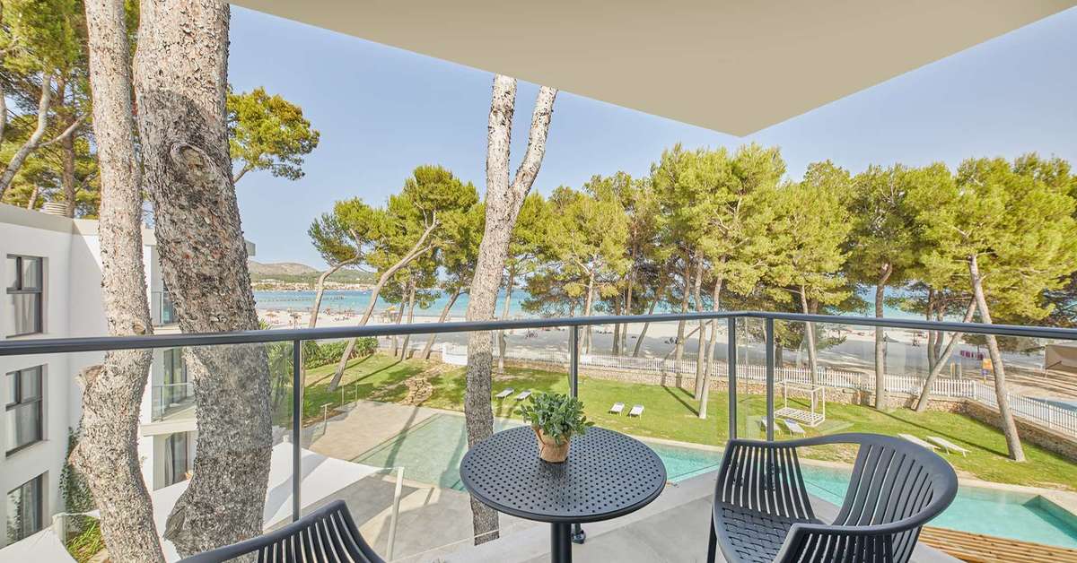 Ein Foto Sofia Alcudia Beach