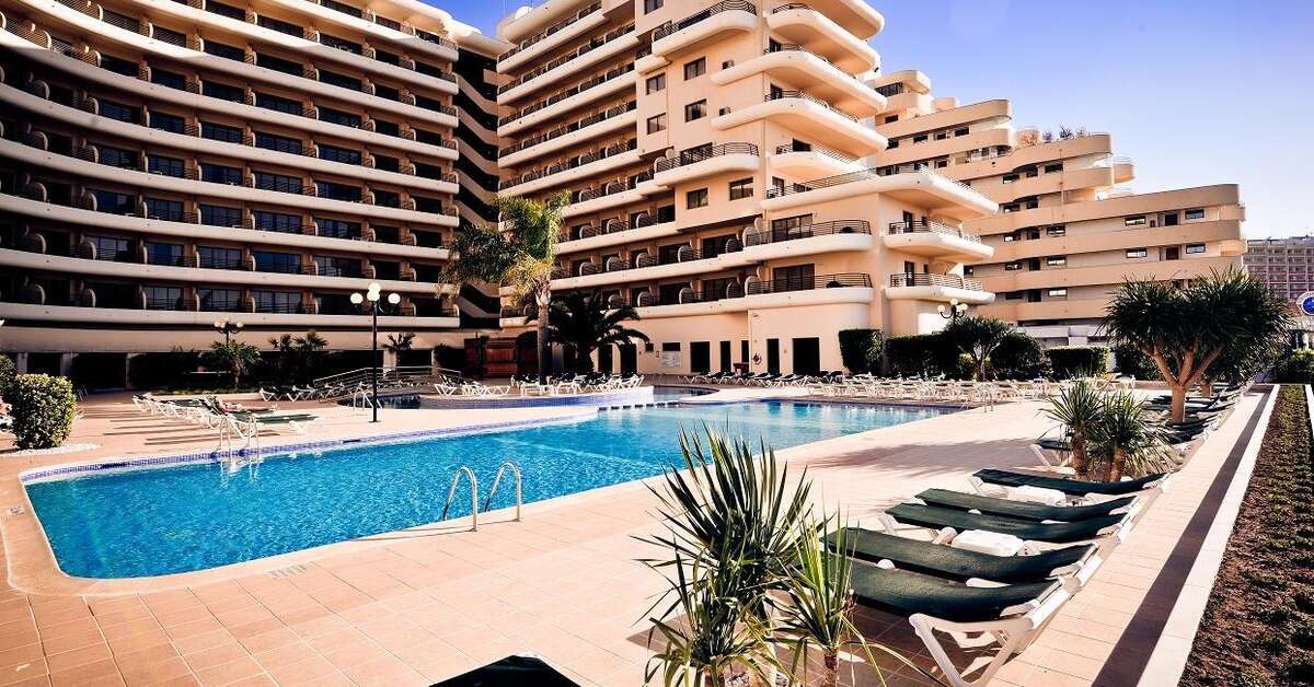 Ein Foto vom Pool im Vila Gale Marina