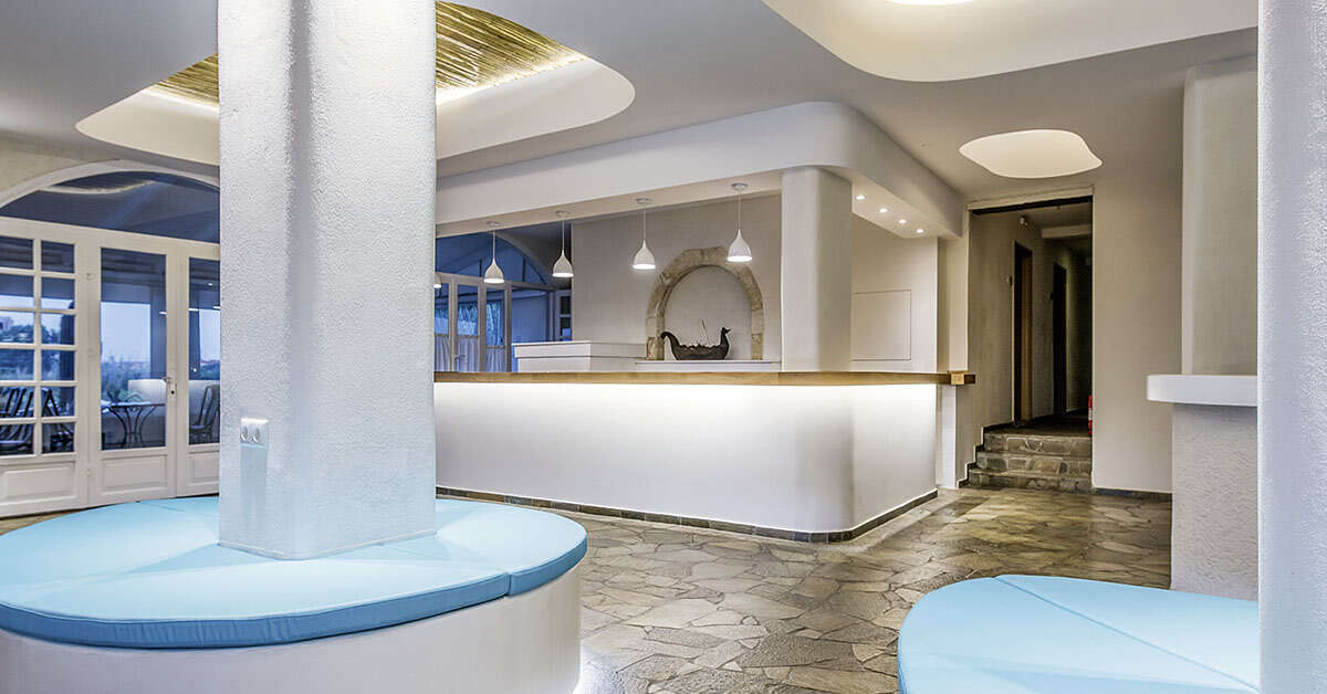 Een foto van het interieur van Anissa Oasis Beach