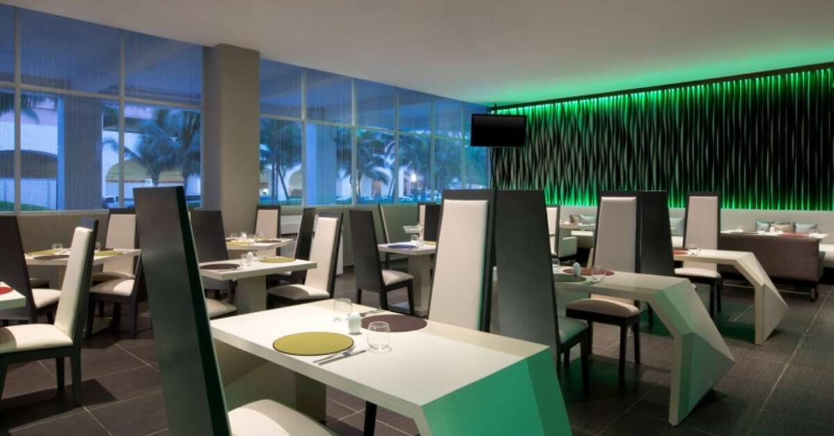 Een foto van de faciliteiten bij Aloft Cancun Hotel