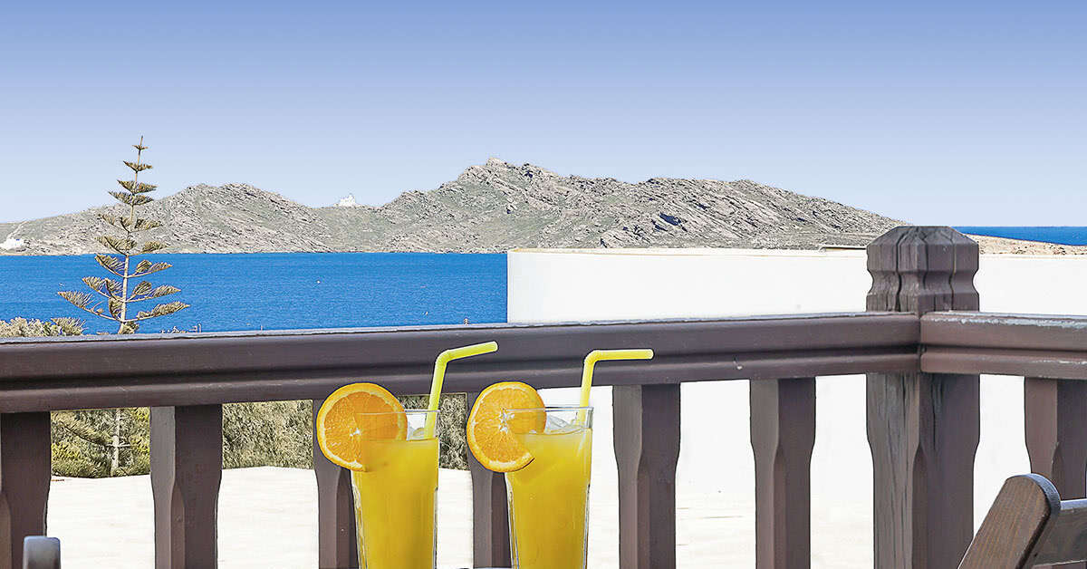 Een foto van het terras bij Accommodation Sunrise