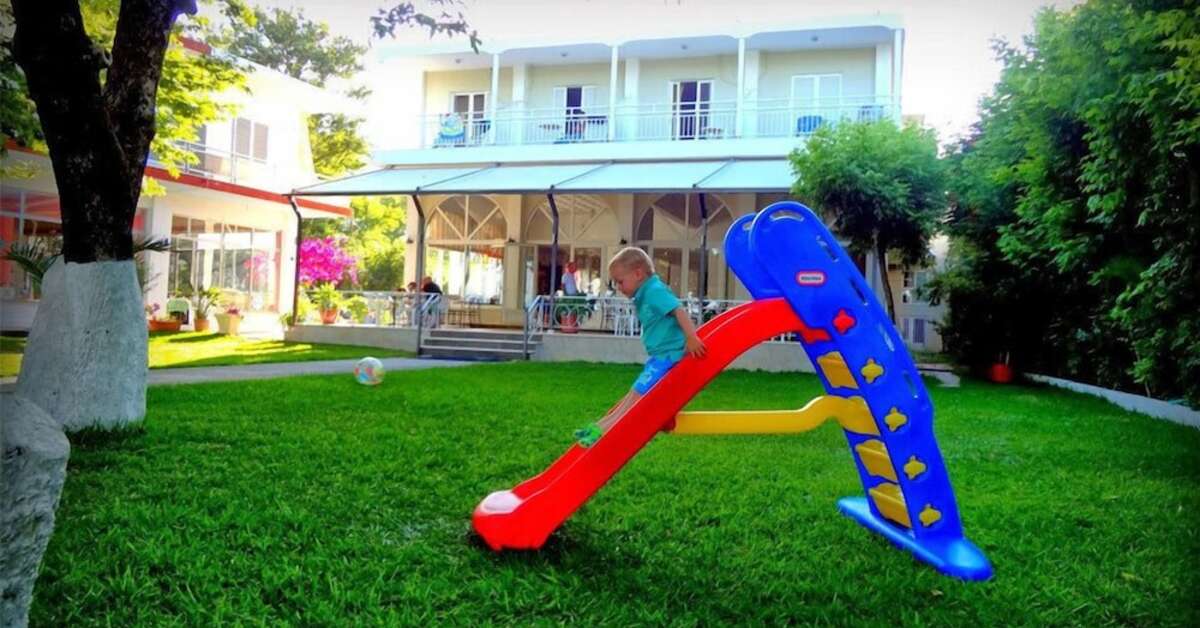 Een foto van de faciliteiten bij Hotel Avra Beach