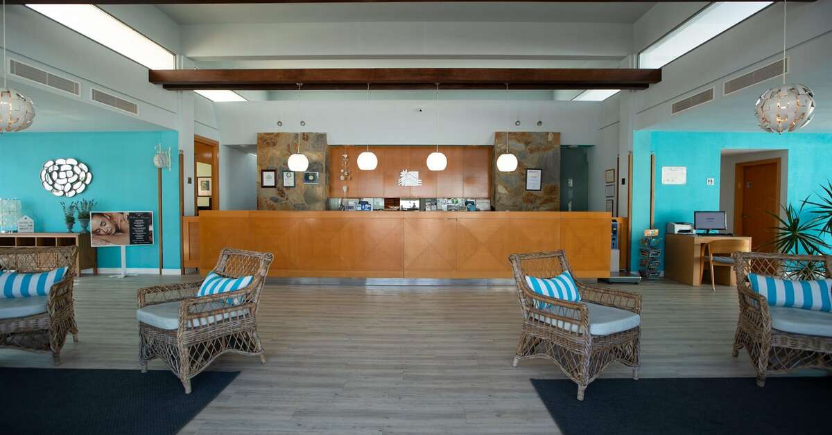 Een foto van het interieur van Appartementen Fuentepark