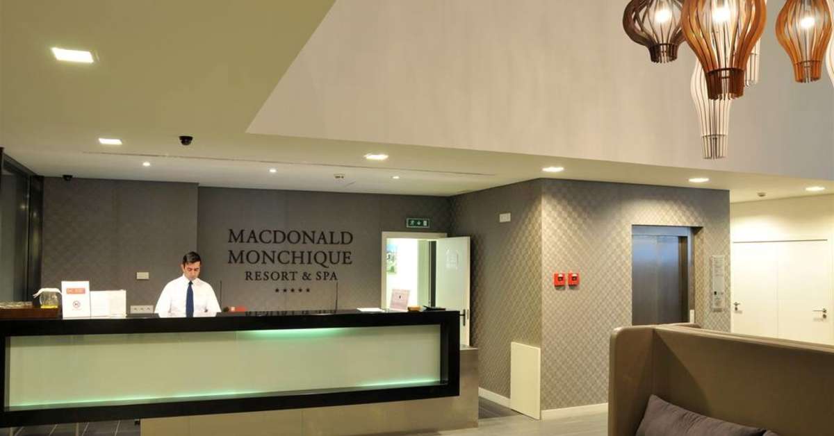 Een foto van het interieur van Monchique Resort & Spa