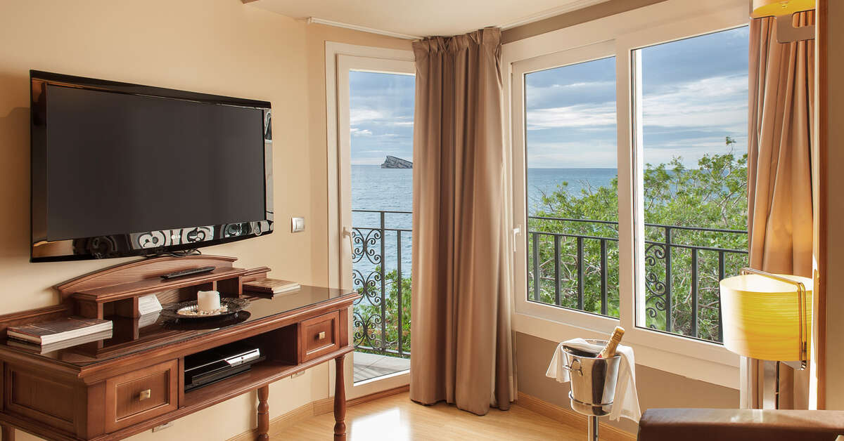 Een foto van het interieur van Villa Venecia Hotel Boutique Gourmet