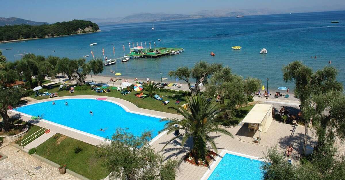 Ein Foto vom Pool im Elea Beach