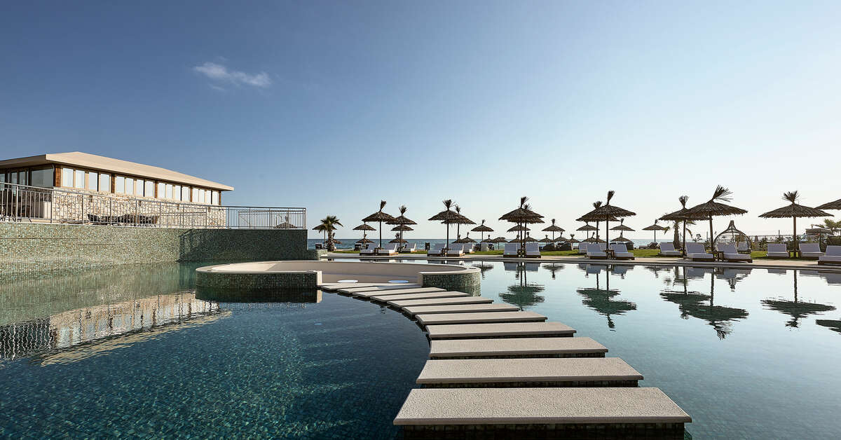 Ein Foto vom Pool im Pepper Sea Club Hotel