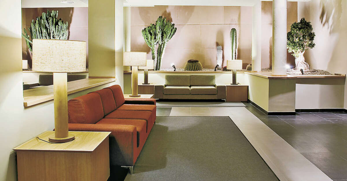 Een foto van het interieur van Hotel Playa Calera