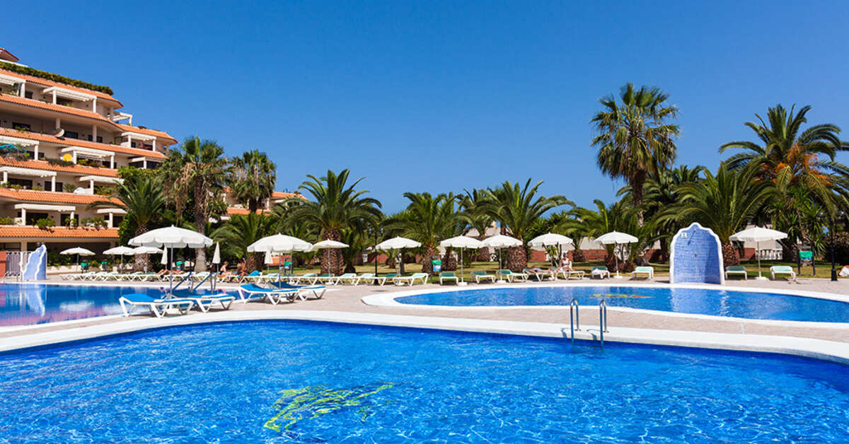 Ein Foto vom Pool im Apartments Bahia Playa