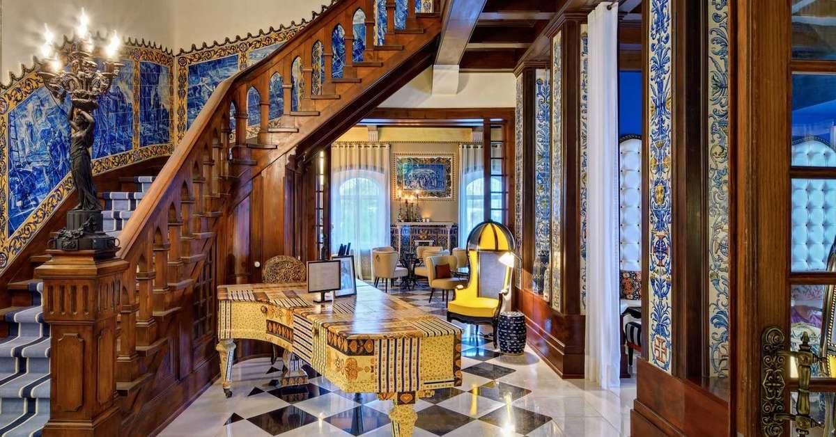 Een foto van het interieur van Bela Vista Hotel & Spa