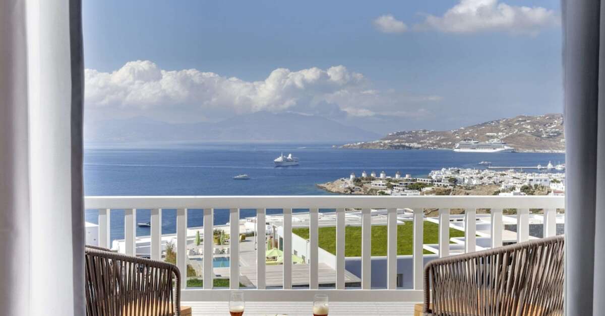 Ein Foto Myconian Naia Luxury Suites