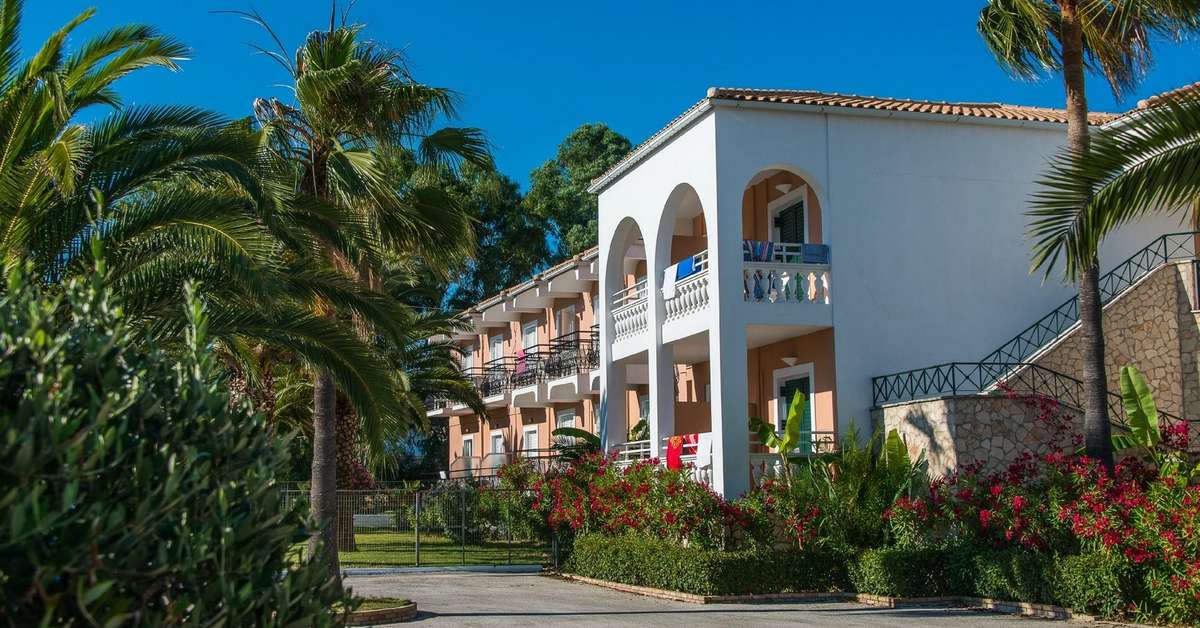Een foto van de buitenkant van Olympia Hotel Laganas