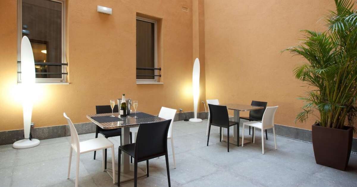 Een foto van de faciliteiten bij Dalia Ramblas hotel