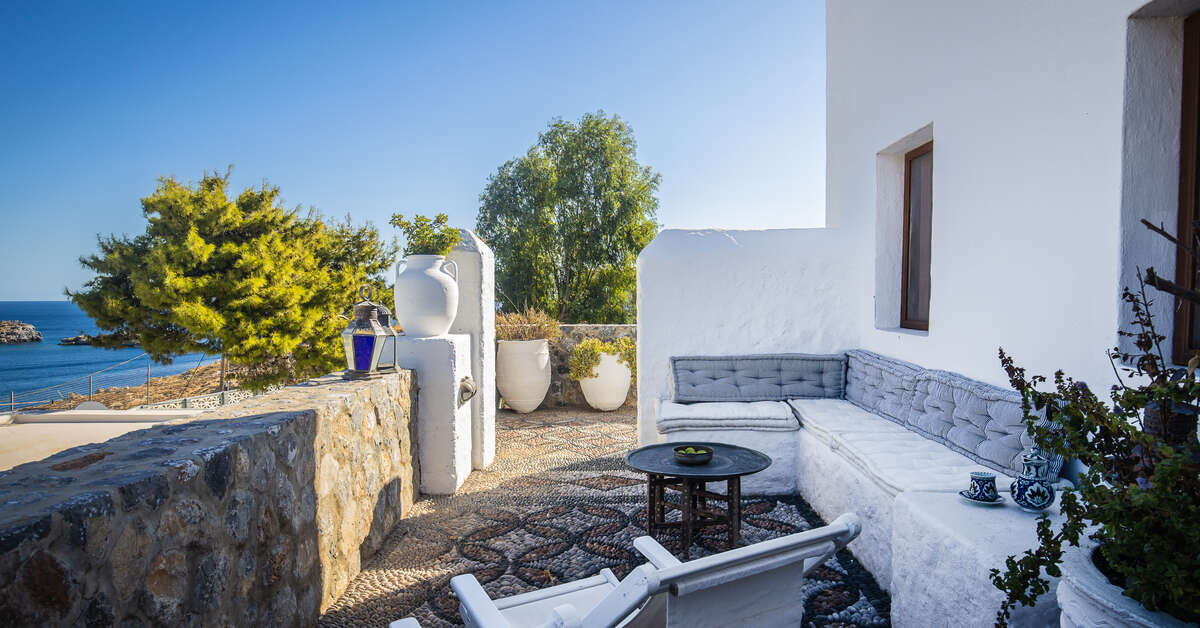 Een foto van Melenos Art Boutique Hotel Lindos