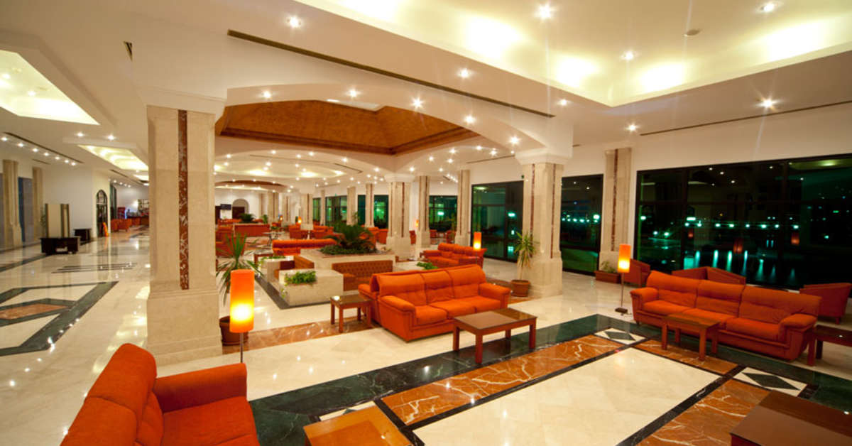 Ein Foto vom Innenbereich im Fantazia Resort Marsa Alam