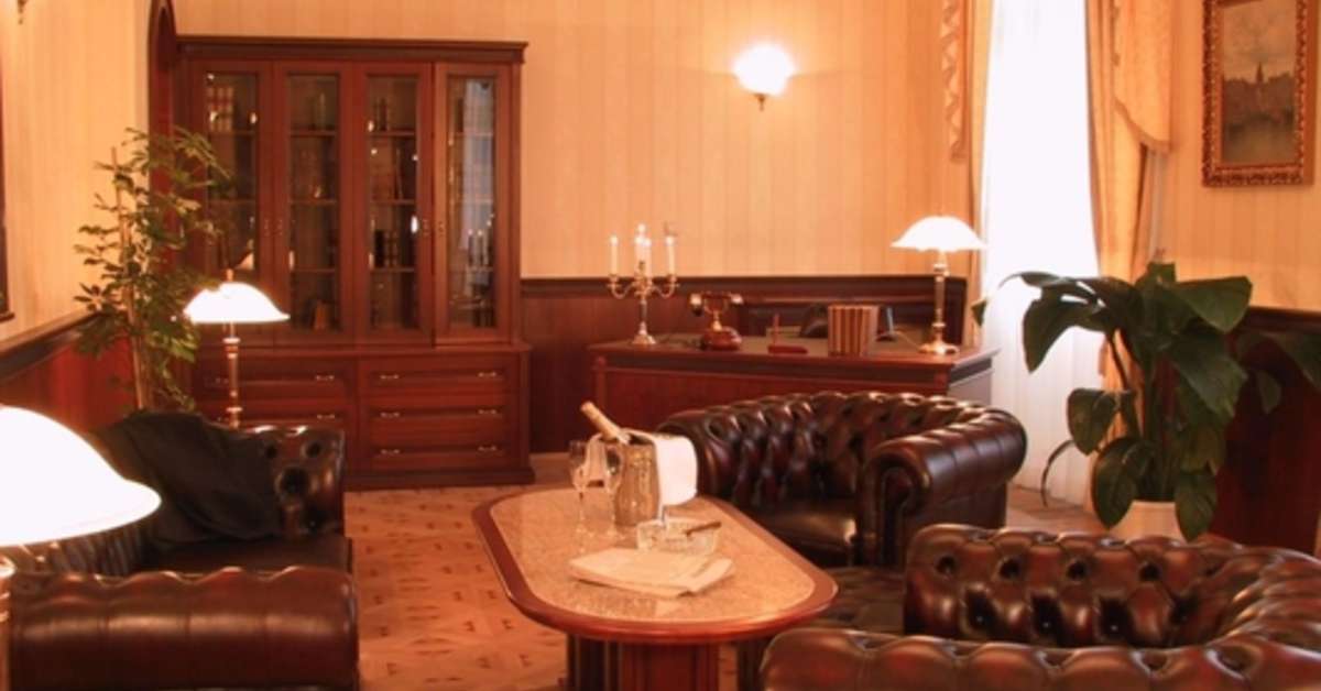 Een foto van het interieur van Danubius Health Spa Resort Nove Lazne