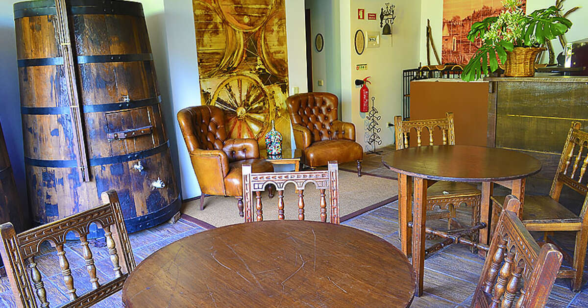 Een foto van het interieur van Estalagem Do Vale