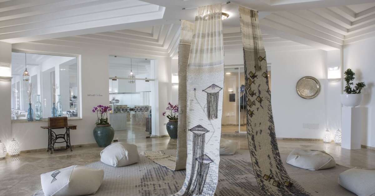 Een foto van het interieur van Falkensteiner Resort Capo Boi